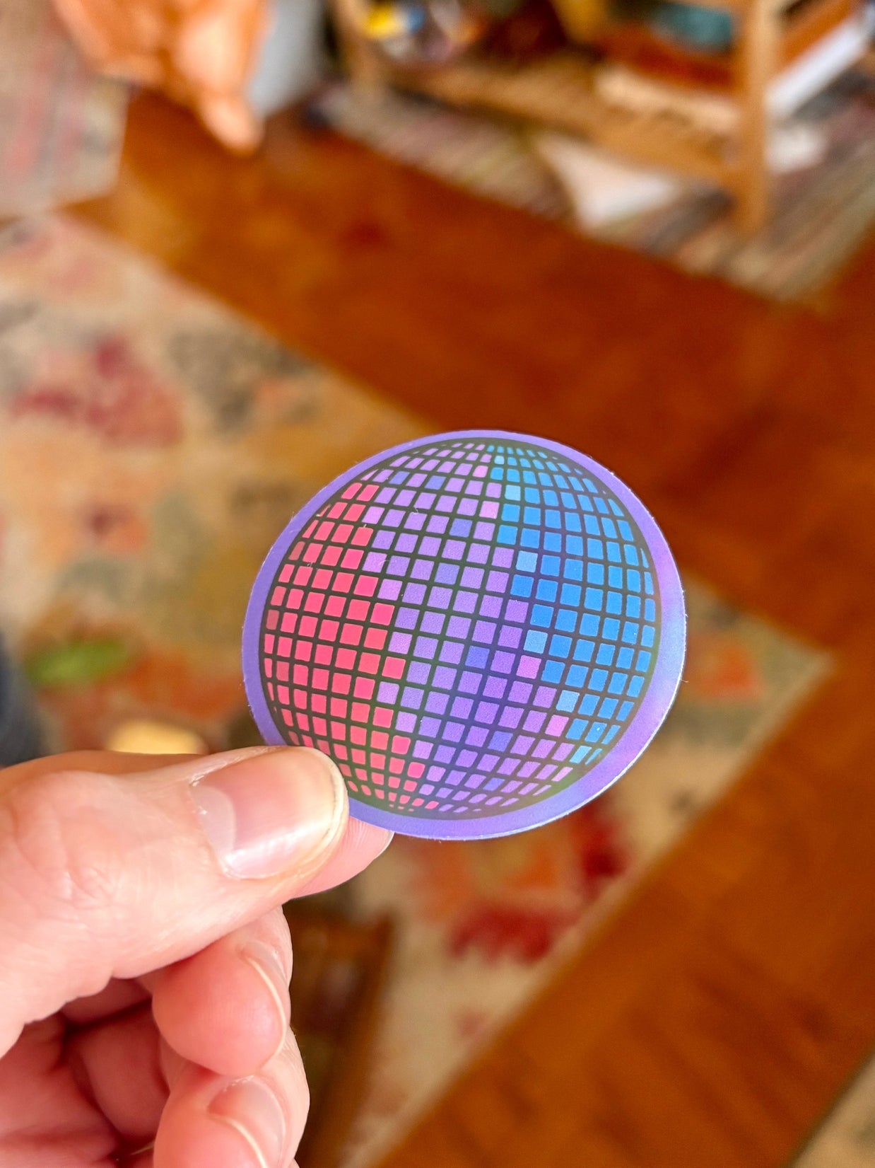Disco Ball Pride Stickers