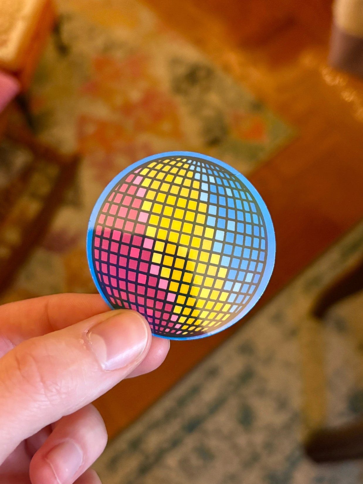 Disco Ball Pride Stickers