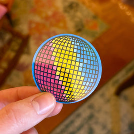 Disco Ball Pride Stickers