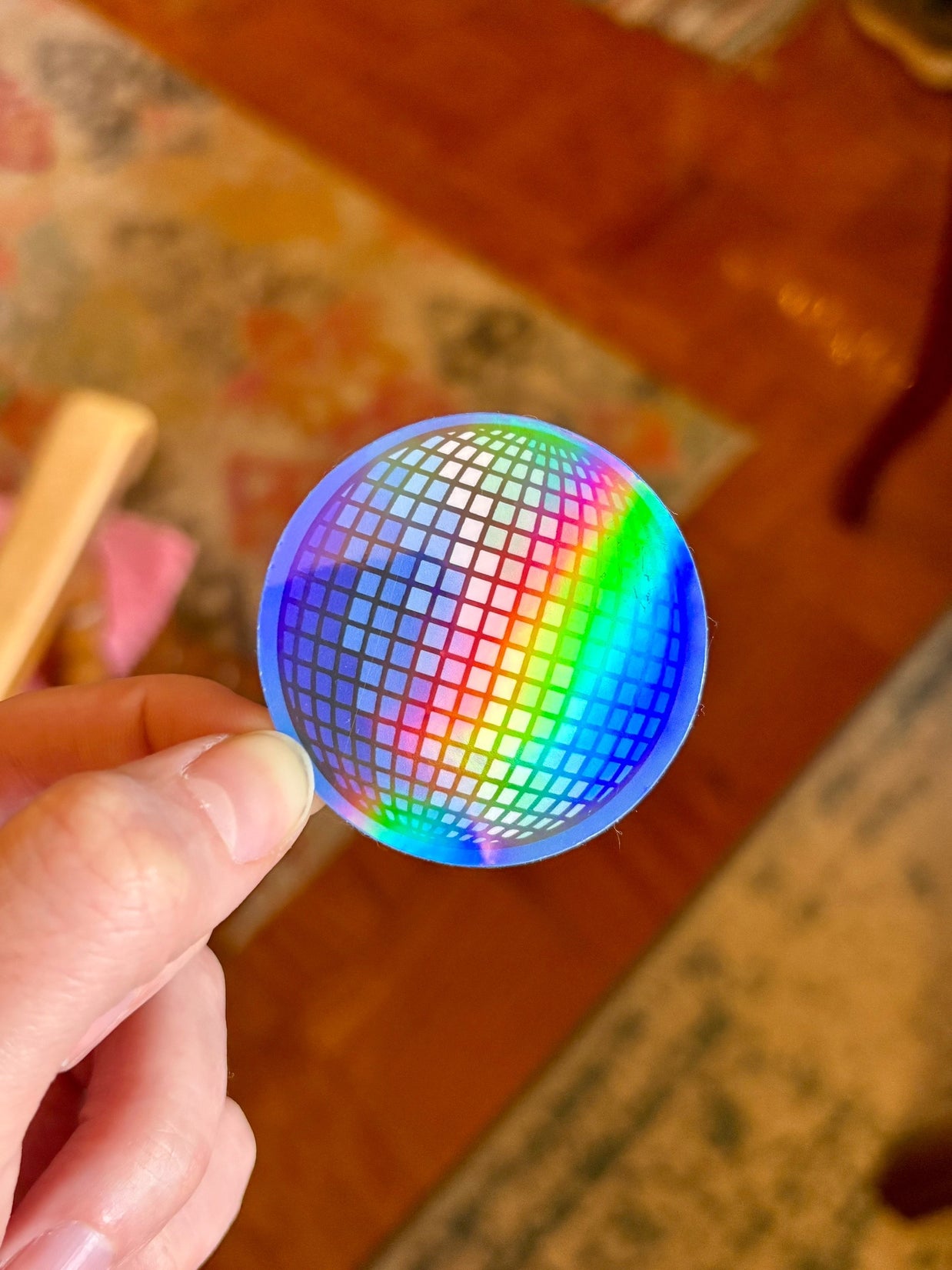 Disco Ball Pride Stickers