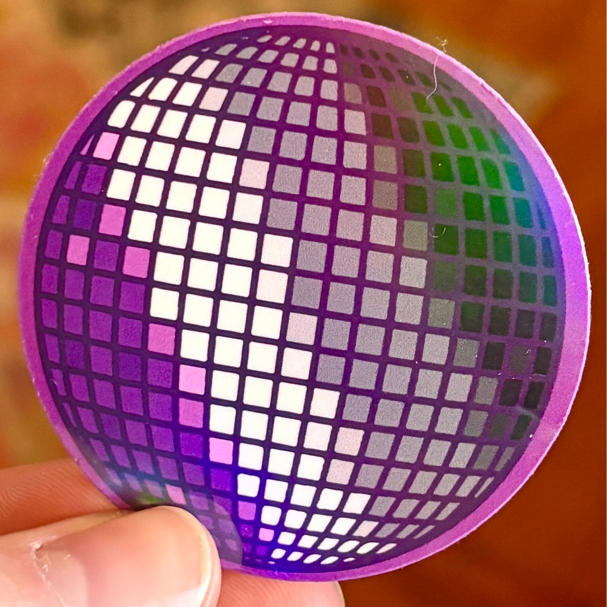 Disco Ball Pride Stickers