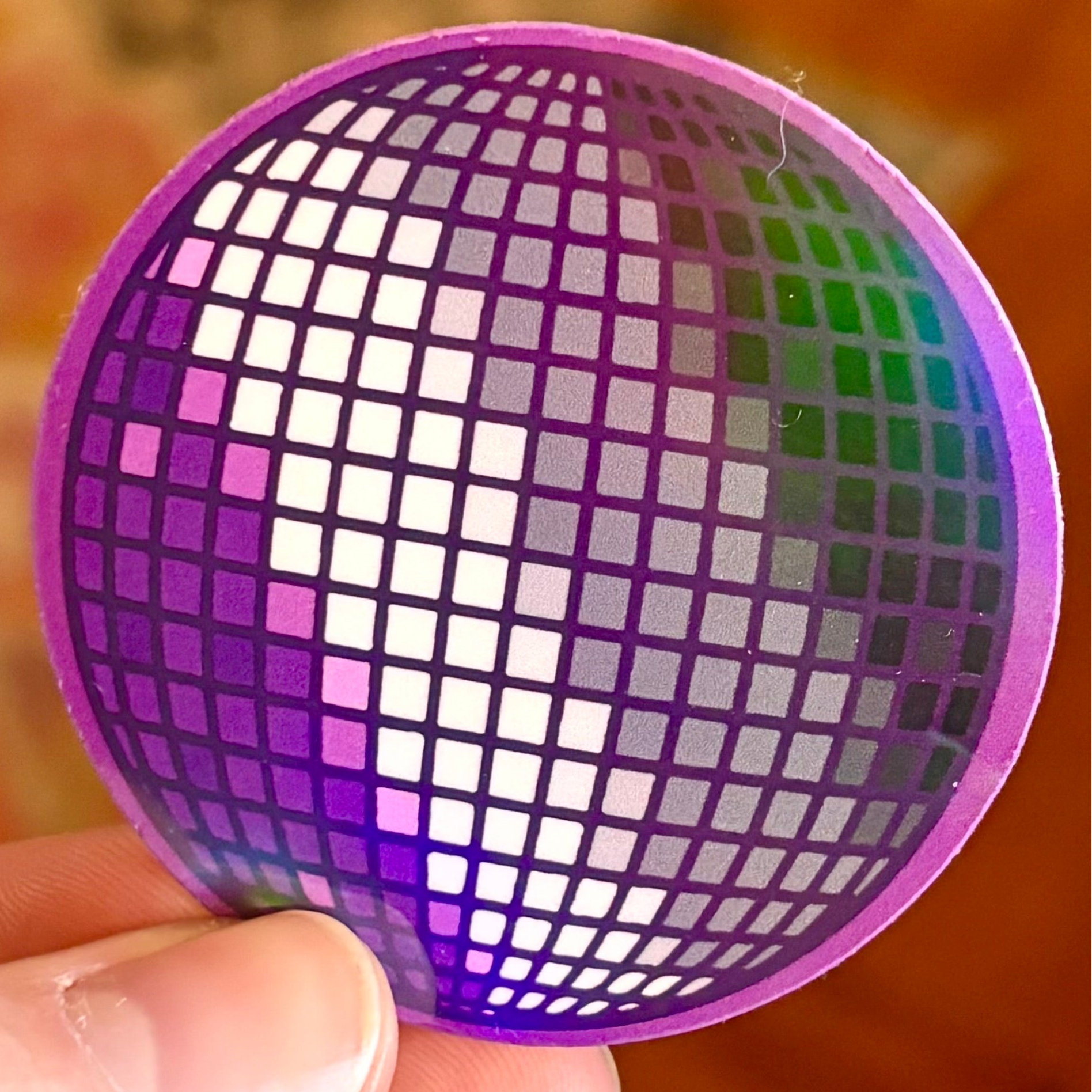 Disco Ball Pride Stickers