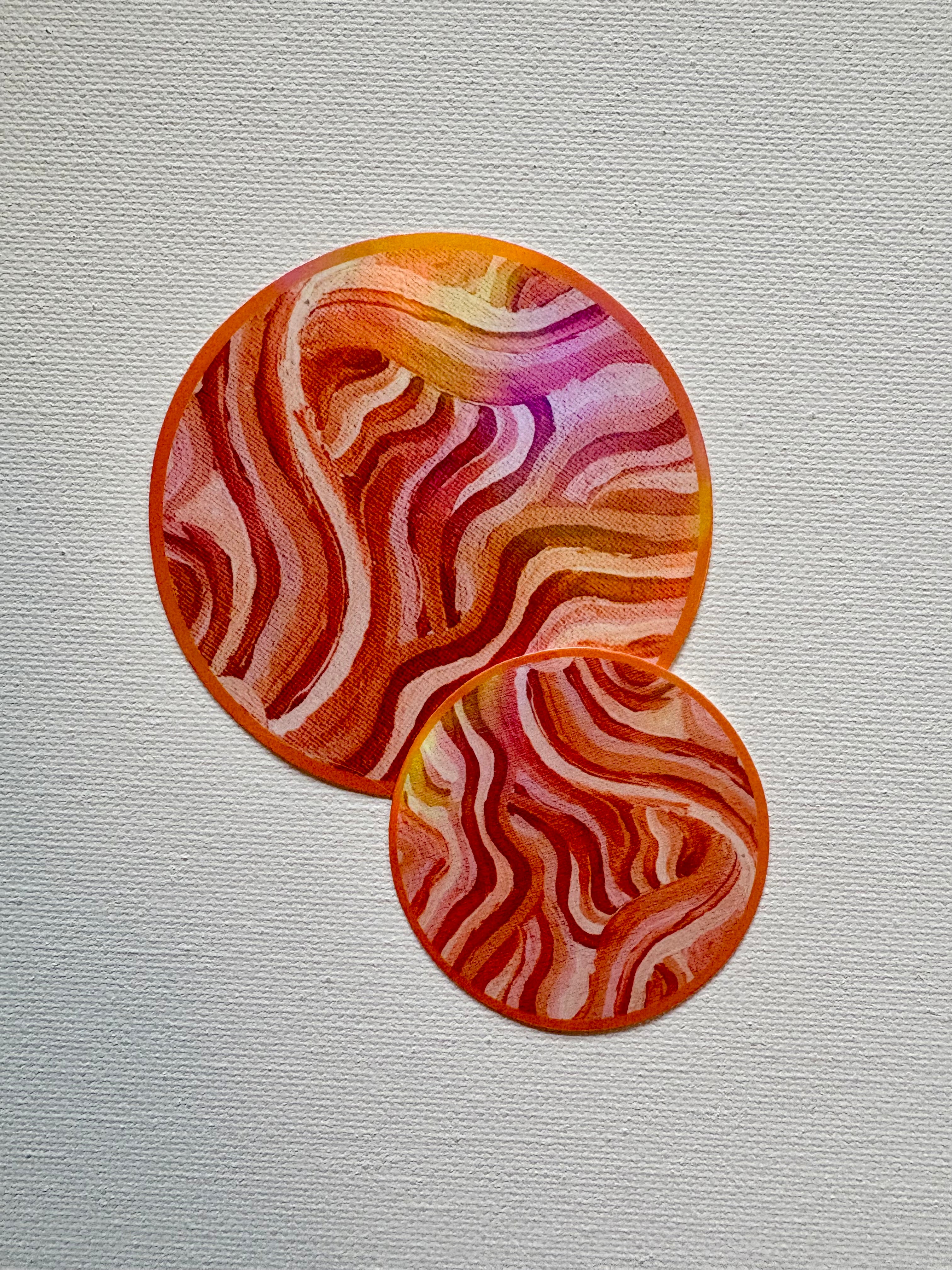 Funky Circle Sticker