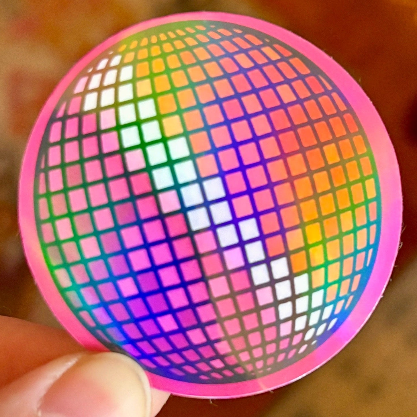 Disco Ball Pride Stickers