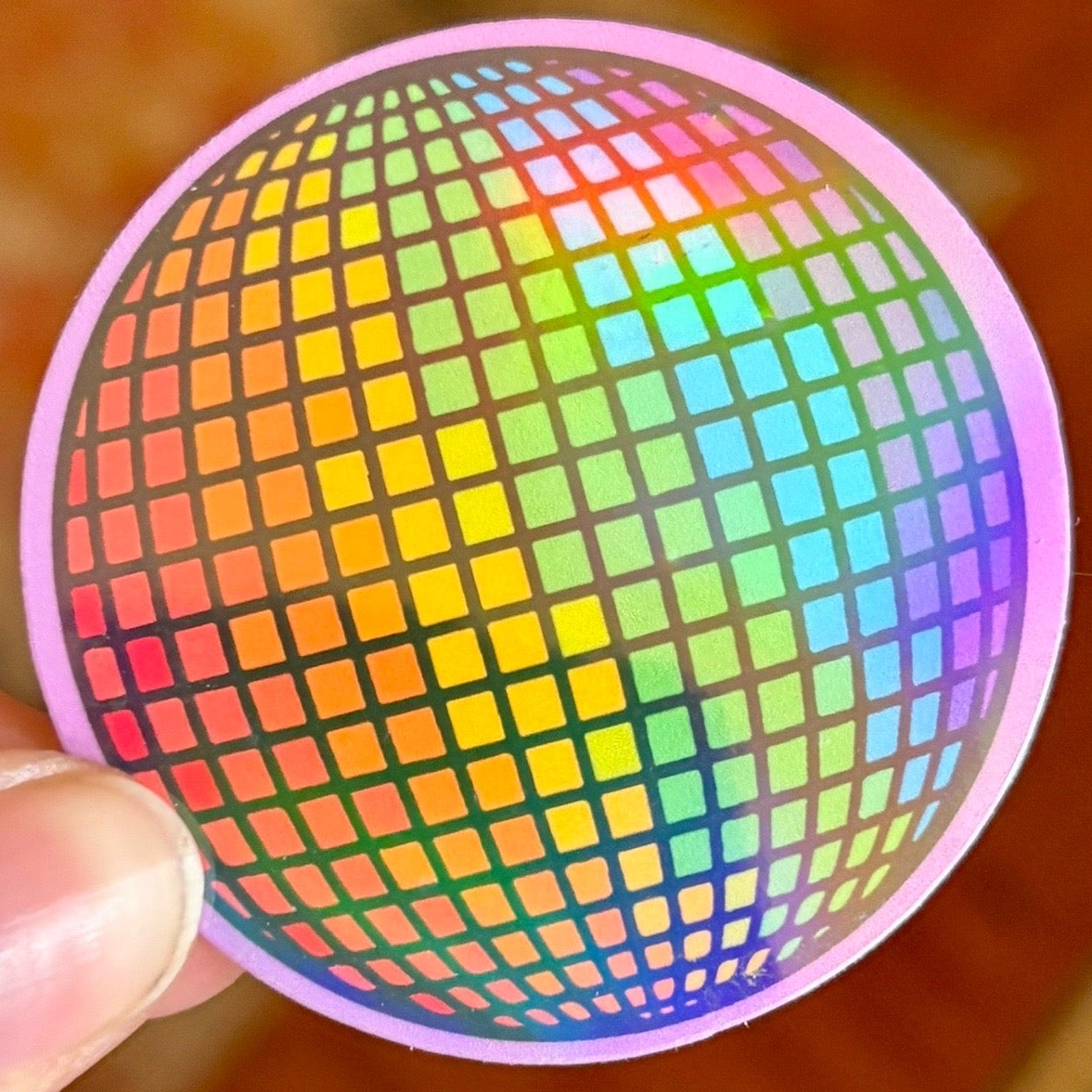 Disco Ball Pride Stickers
