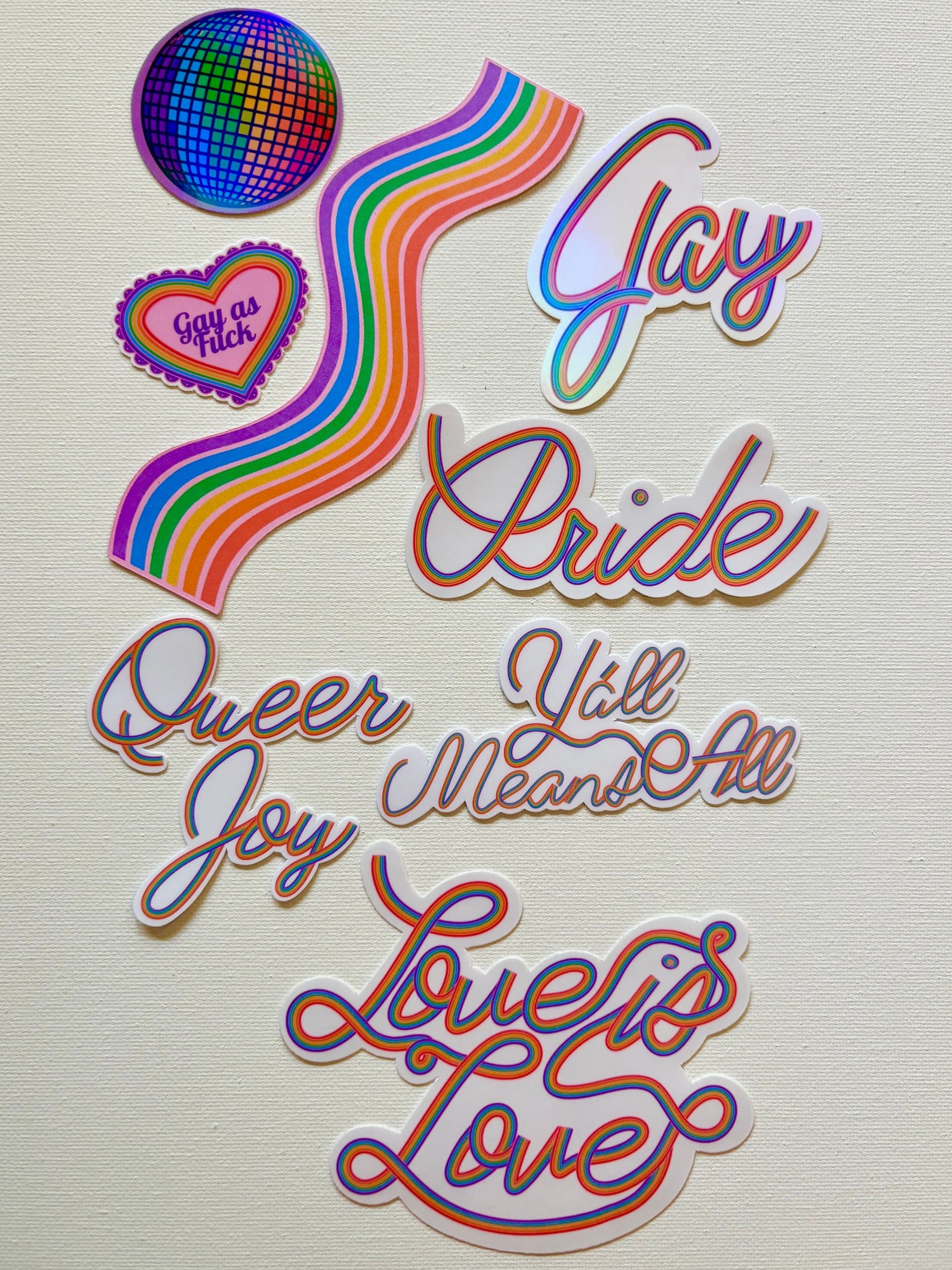 Pride Rainbow Sticker