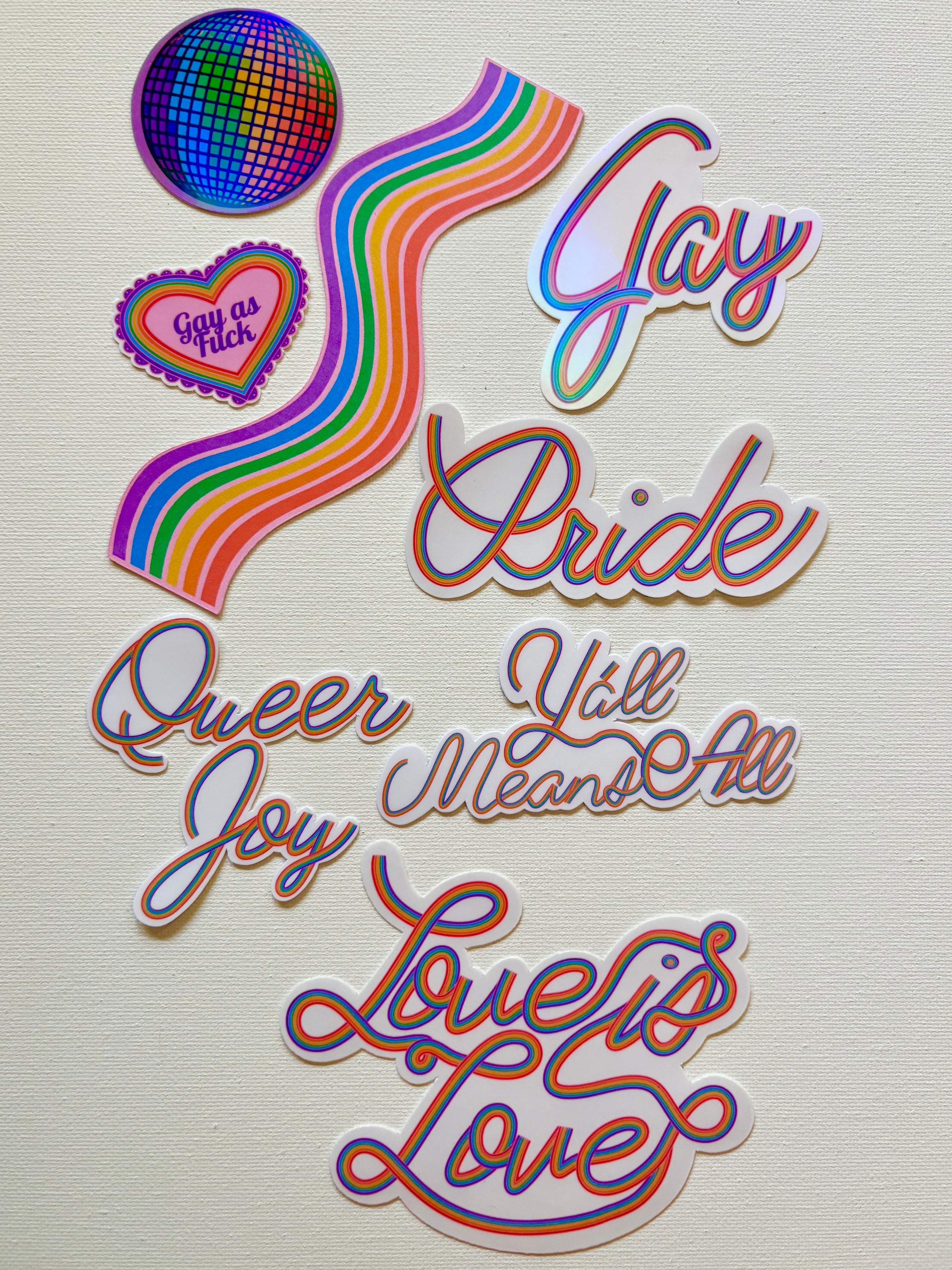 Pride Rainbow Sticker