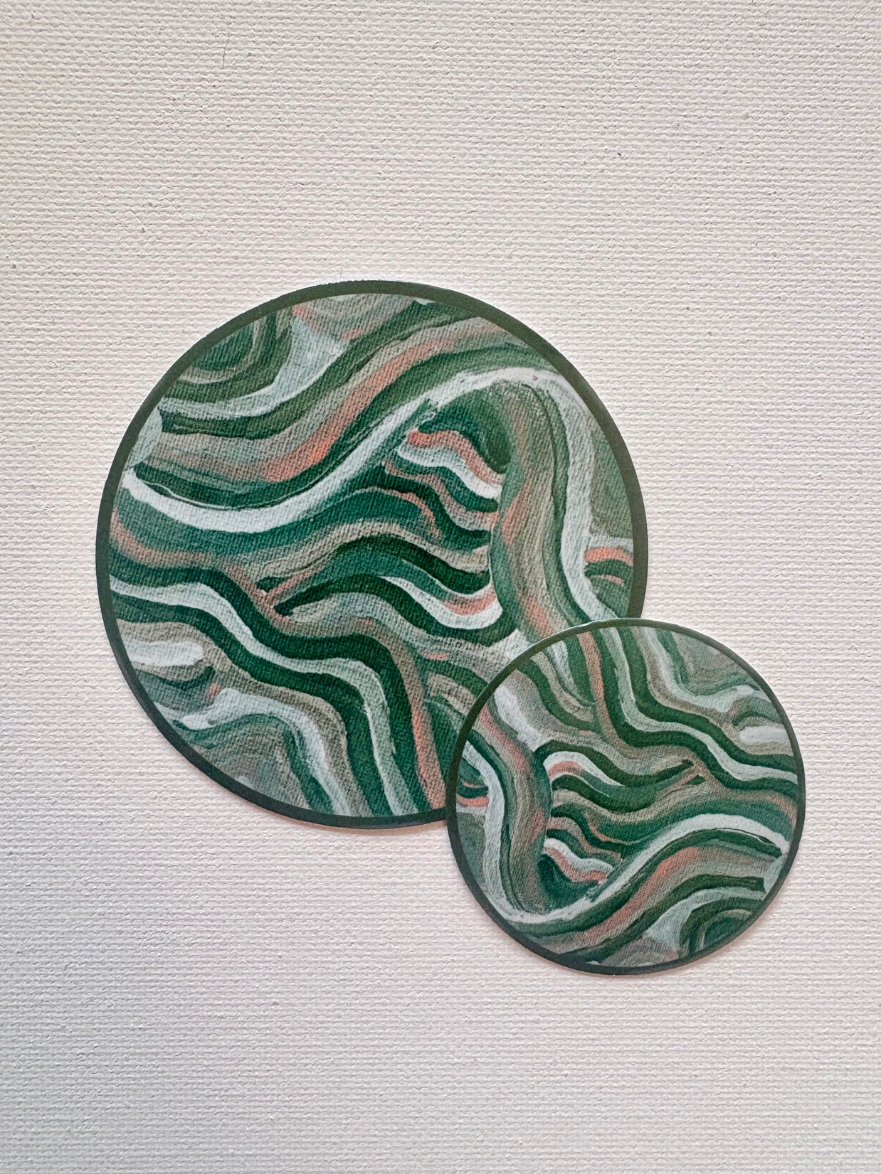 Funky Circle Sticker