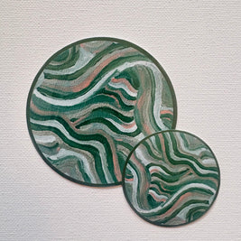 Funky Circle Sticker