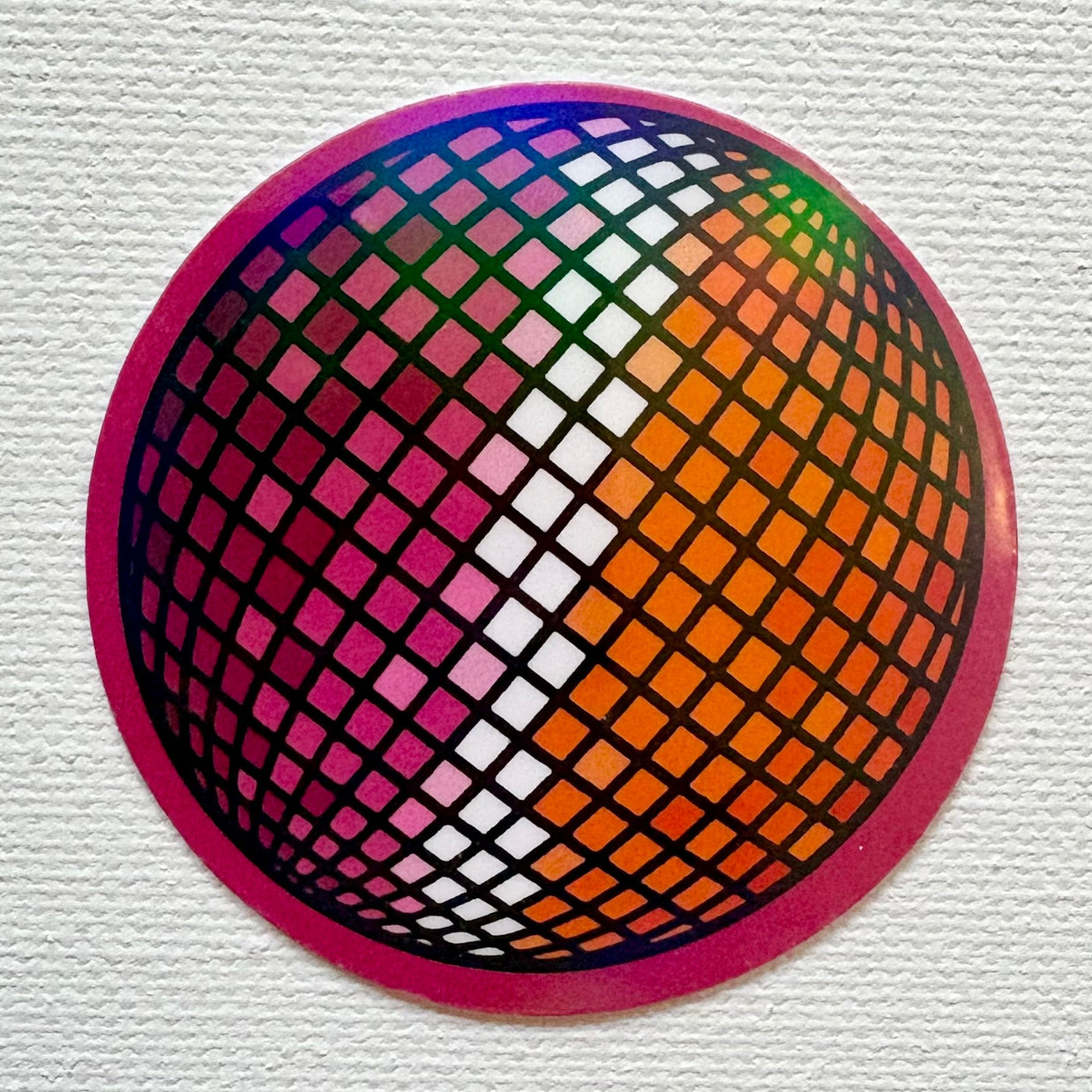 Disco Ball Pride Stickers