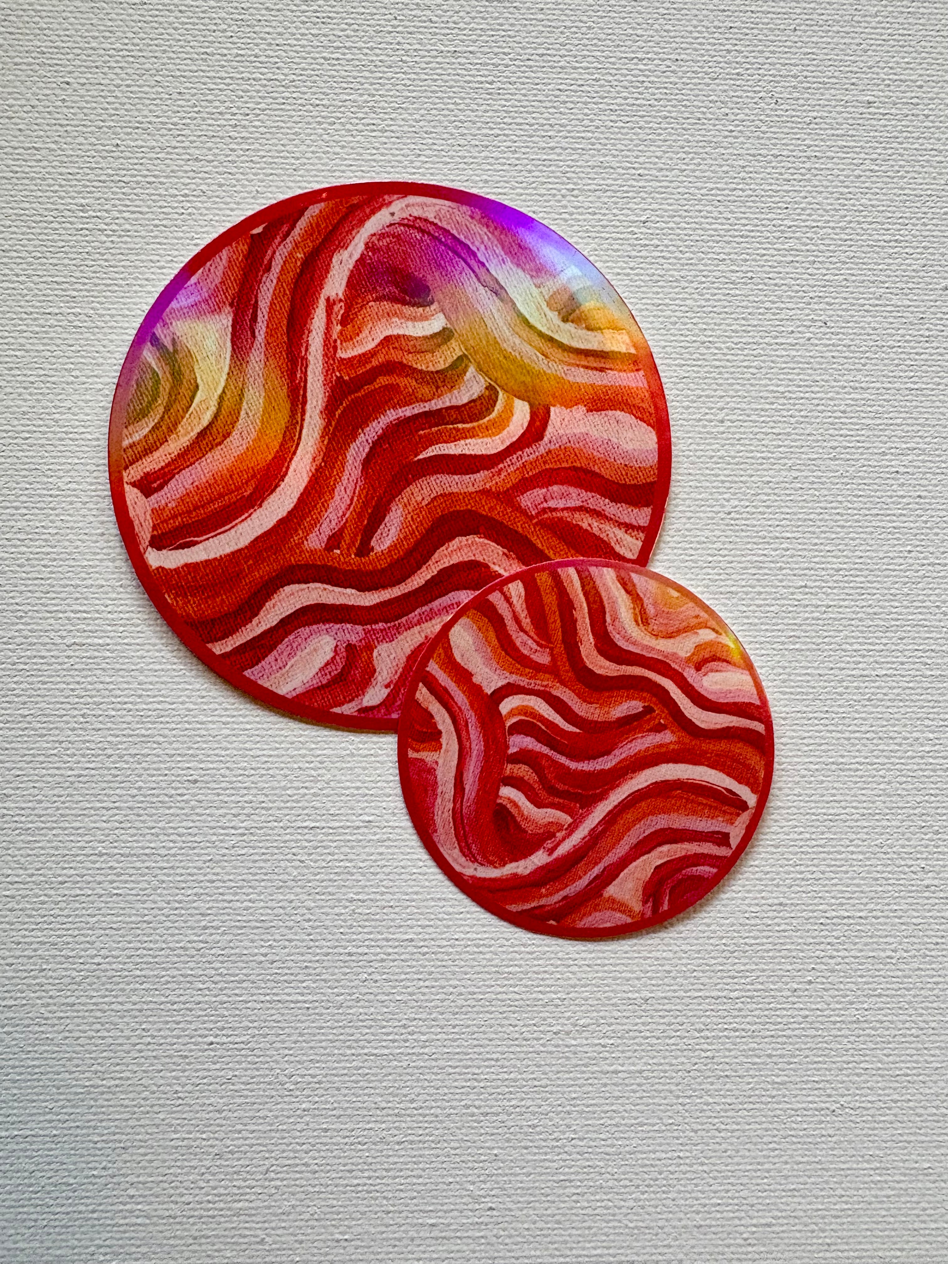Funky Circle Sticker