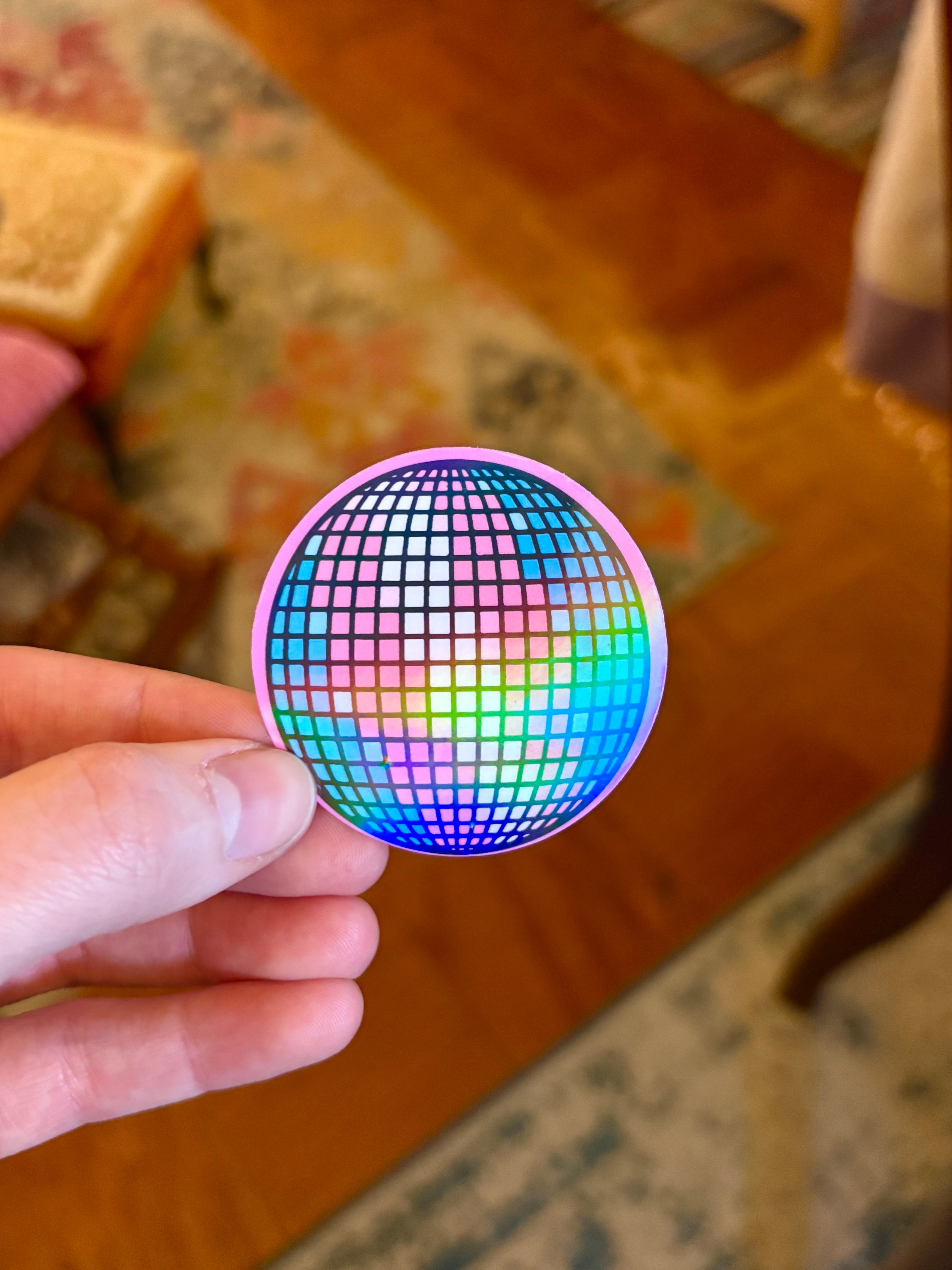 Disco Ball Pride Stickers
