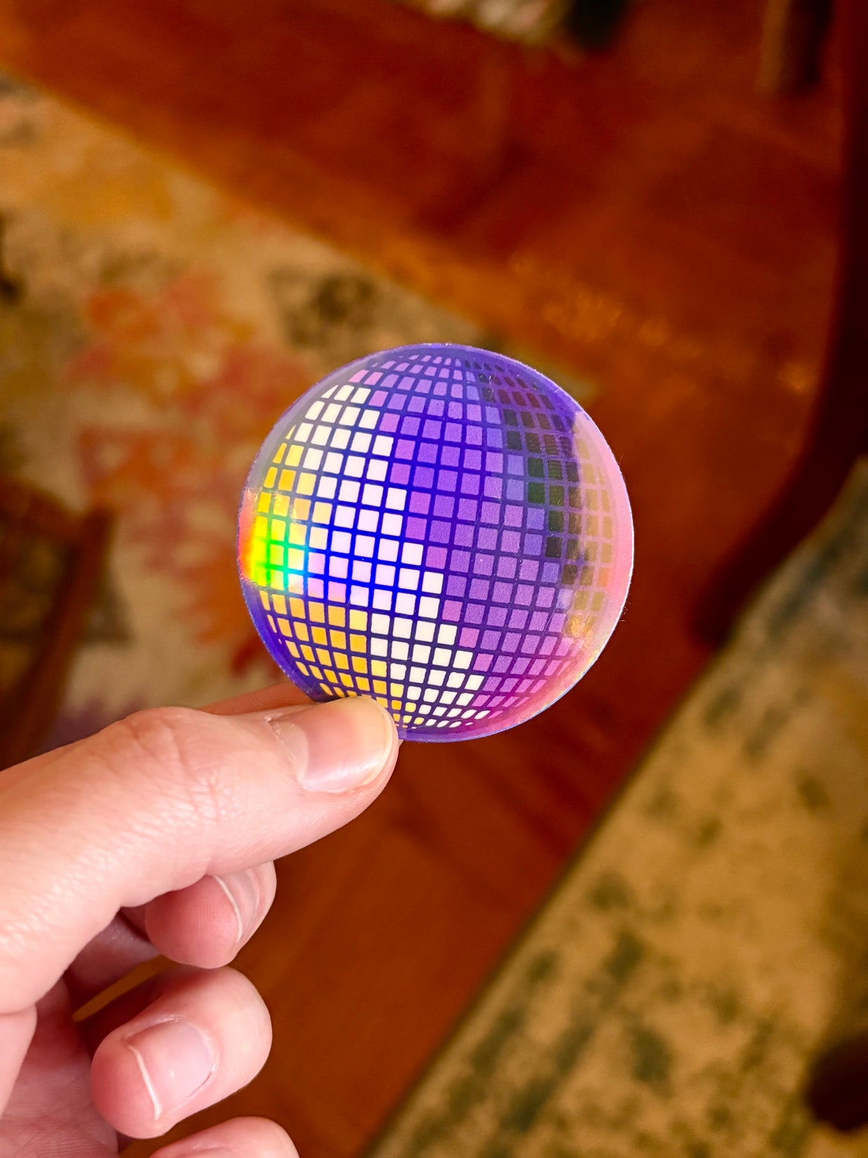 Disco Ball Pride Stickers