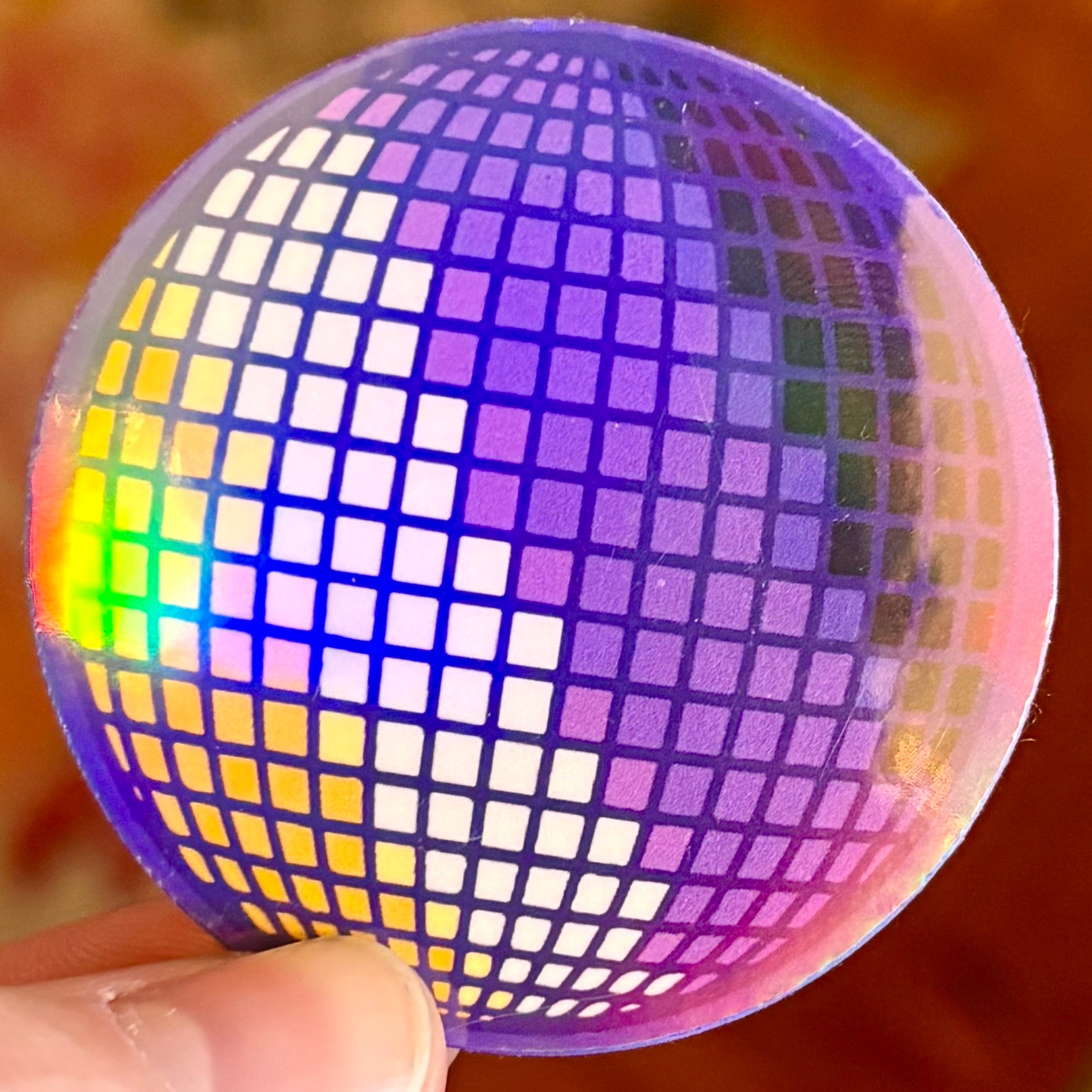 Disco Ball Pride Stickers