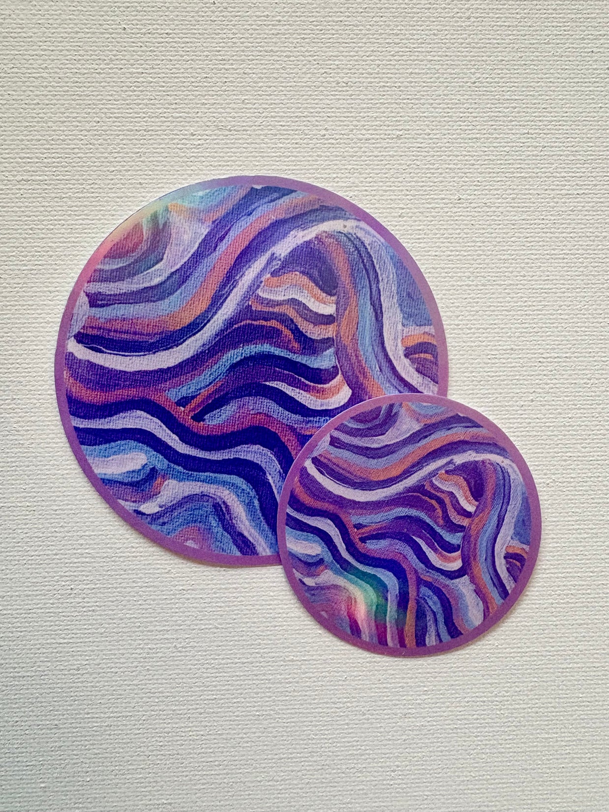 Funky Circle Sticker