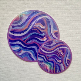 Funky Circle Sticker