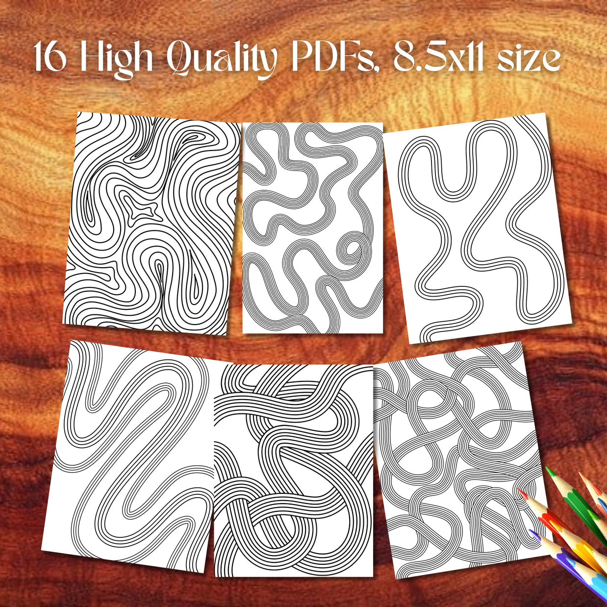 Groovy Coloring Book PDF Download