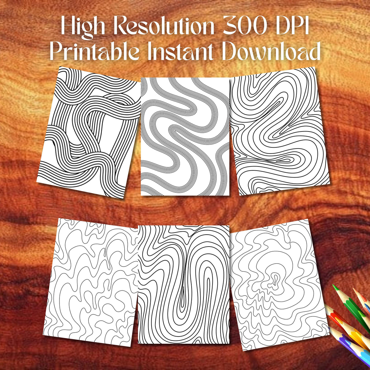 Groovy Coloring Book PDF Download
